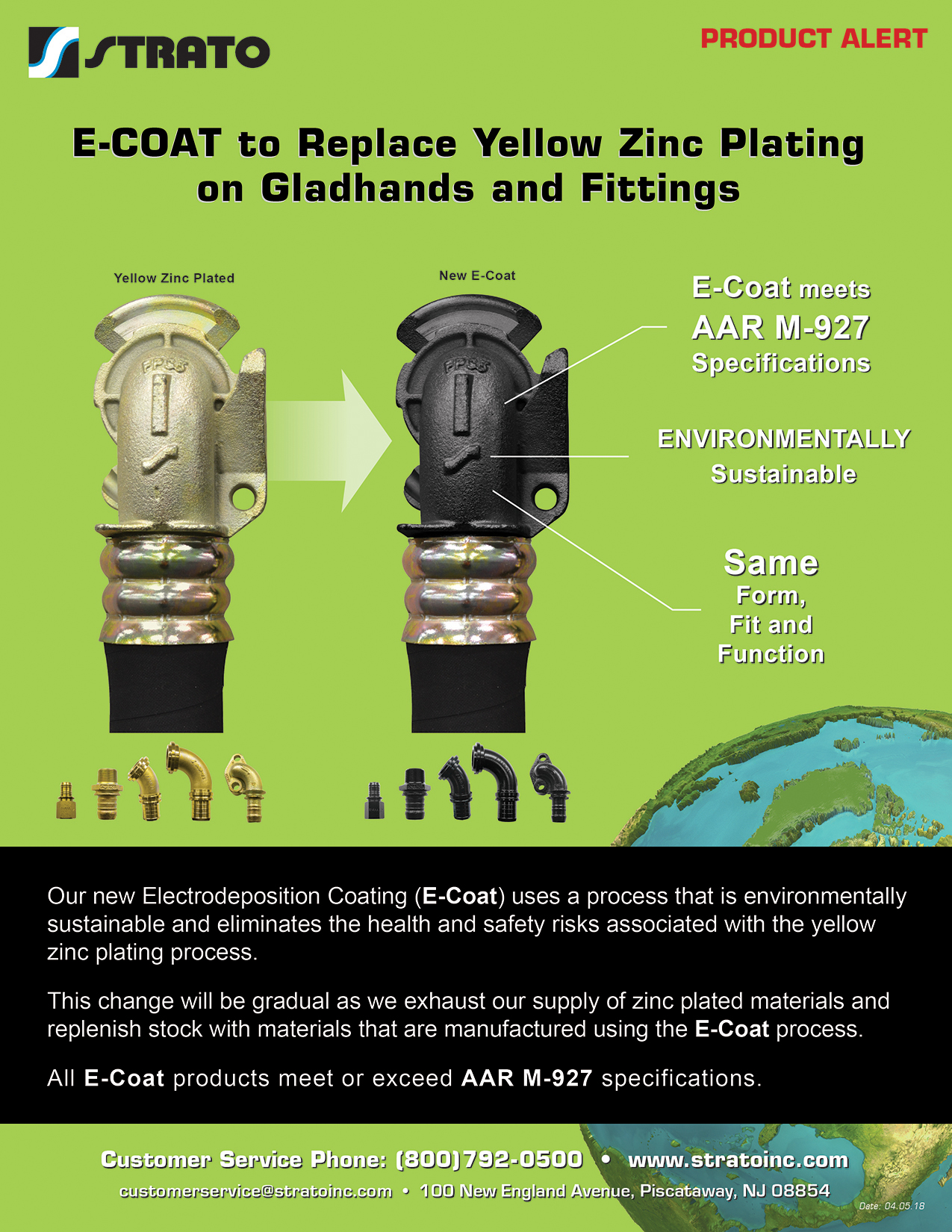 Ecoat flyer for fittings