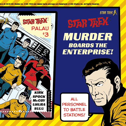 Star Trek souvenir sheet